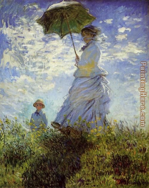 Claude Monet Woman with a Parasol